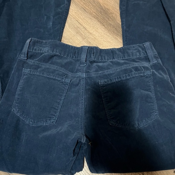 Free People Blue Corduroy Flare Pants - size 27 - Picture 5 of 7
